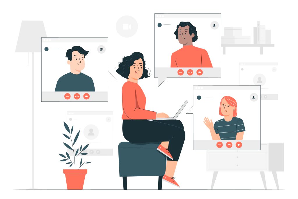 Illustration : nombre de participants et relation pédagogique